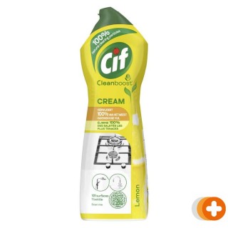 Cif cleanboost cream schuurmiddel citroen
