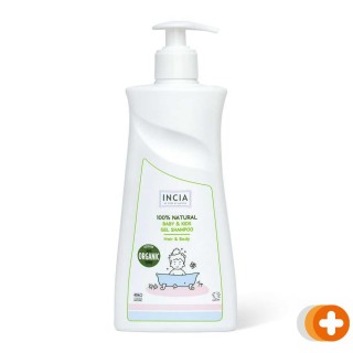 Incia 100% natuurlijke kinder shampoo hair & body