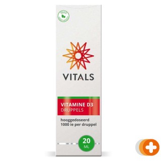 Vitals vitamine d3 1000ie druppels