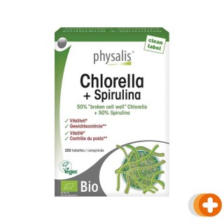 Physalis chlorella + spirulina tabletten