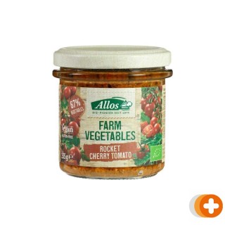 Allos groentepread rucola cherry tomaat
