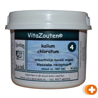 Vita reform vitazouten nr. 4 kalium chloratum muriaticum