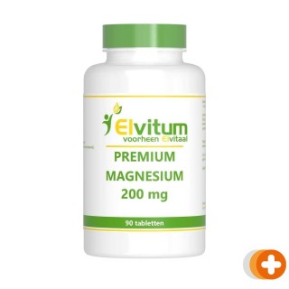 Elvitum premium magnesium 200mg tabletten