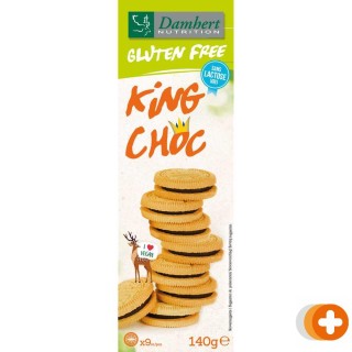 Damhert gluten free king choc koeken lactose free