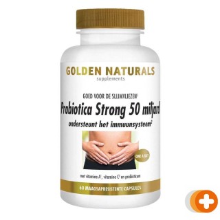 Golden naturals probiotica strong 50 miljard capsules