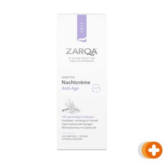 Zarqa nachtcrème anti-age sensitive
