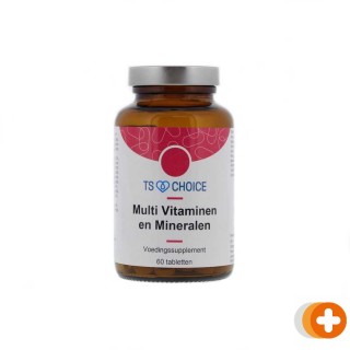 Ts choice multi vitaminen en mineralen tabletten