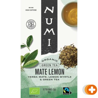 Numi organic tea mate lemon