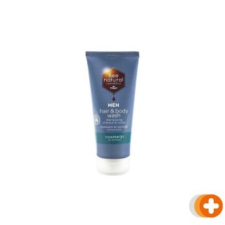 Bee honest men hair & body wash rozemarijn