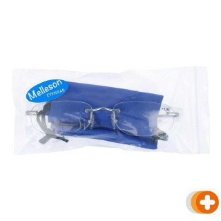 Melleson leesbril +1.00 universeel randloos