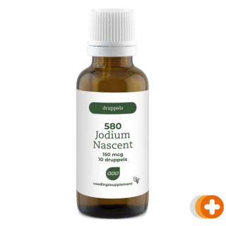 Aov 580 jodium nascent 150 mcg druppels
