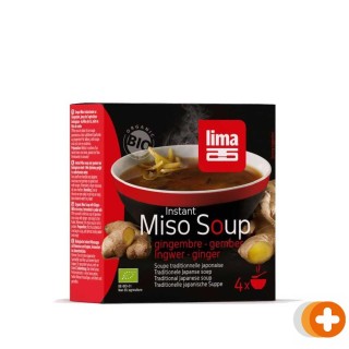 Lima soep instant miso gember