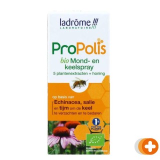 Ladrôme propolis mond- en keelspray & honing