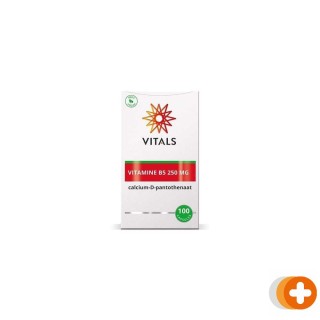 Vitals vitamine b5 250mg capsules