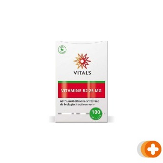 Vitals vitamine b2 25mg capsules