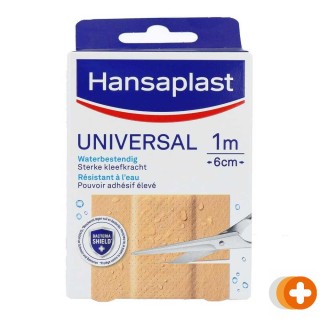 Hansaplast pleisters universal 1m x 6cm