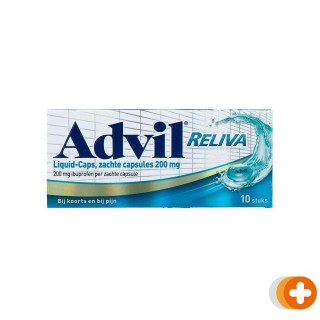 Advil reliva liquid-caps 200 mg voor pijn en koorts