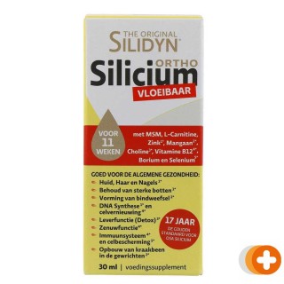 Silidyn silicium druppels