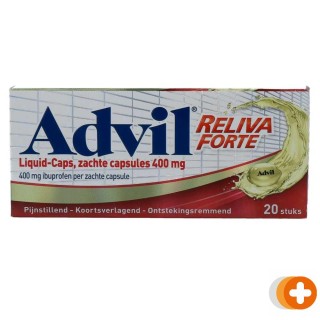 Advil reliva forte liquid-caps 400 mg