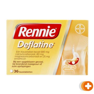 Rennie deflatine kauwtabletten