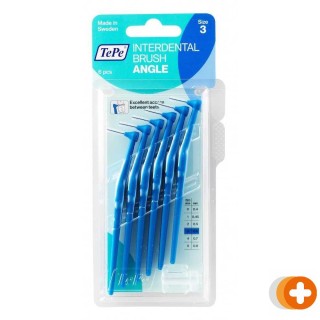 Tepe interdentale rager angle blauw 0,6mm