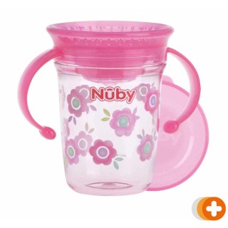 Nuby wonderbeker roze 6m+