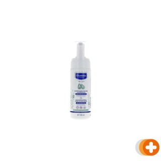 Mustela schuimshampoo voor zuigelingen