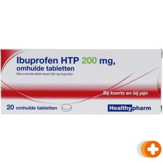 Healthypharm ibuprofen 200mg tabletten