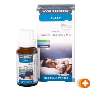 Bach bloesem globule parels slaap kinderen