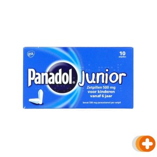Panadol junior zetpillen 500mg