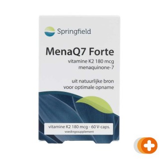 Springfield menaq7 forte vitamine k2 180mcg capsules
