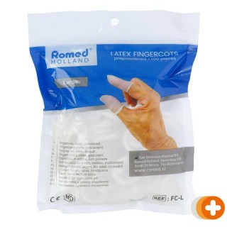 Romed vingercondooms latex l