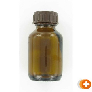 Blockland fles los bruin glas met dop 60ml