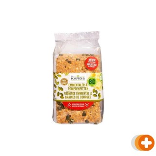 Dr. karg kaas met pompoenpit crackers