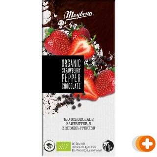 Meybona organic strawberry pepper chocolate