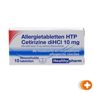 Healthypharm cetirizine 10mg