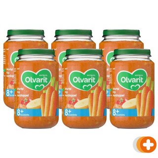 Olvarit 8m01 wortel kip aardappel