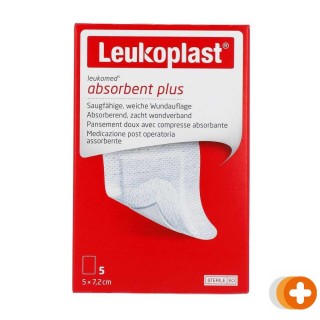Leukoplast leukomed absorberend wondverband 5cm x 7,2cm