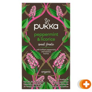 Pukka thee peppermint & licorice