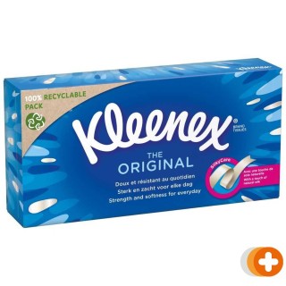 Kleenex tissues original box