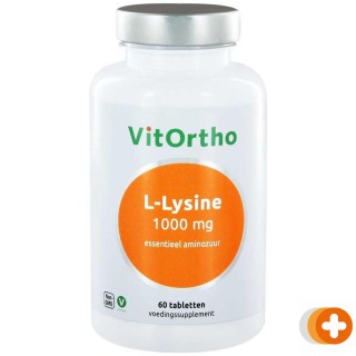 Vitortho l-lysine 1000 mg tabletten