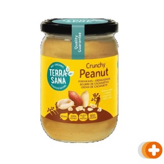 Terrasana pindakaas crunchy biologisch