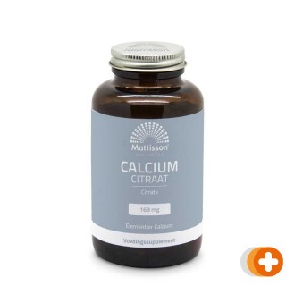Mattisson calcium citraat 168mg