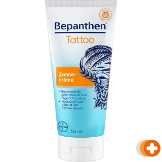 Bepanthen tattoo zonnecreme