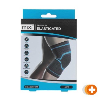 Mx premium elasticated knee support l
