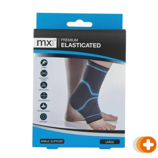 Mx premium elasticated ankle support l