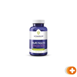 Vitakruid multi nacht vrouw 50+ 90