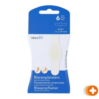 Heka blarenpleisters tenen