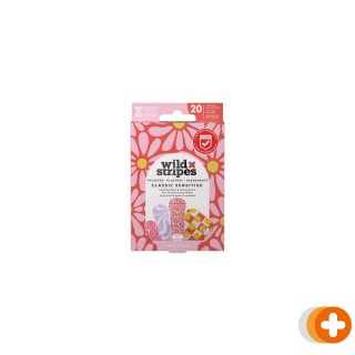 Wild stripes classic sensitive pastel fun pleisters
