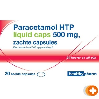 Healthypharm paracetamol 500mg liquid capse